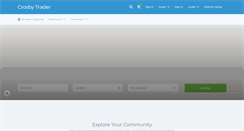 Desktop Screenshot of crosbytrader.com